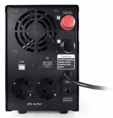 Источник бесперебойного питания Powercom Infinity INF-500 300Вт 500ВА черный/черный без батареи