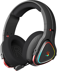 Наушники с микрофоном A4Tech Bloody MR710 черный 1.5м мониторные BT/Radio оголовье (MR710 BLACK)