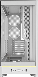Корпус Montech HS02 белый без БП ATX 8x120mm 2xUSB3.0 audio