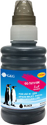Чернила G&G GG-T6731BK черный 100мл для Epson L800, L805, L810, L850