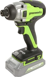 Винтоверт Greenworks 3802807 аккум. патрон:шестигр.1/4"