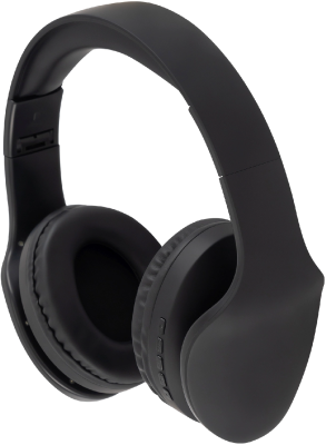 Гарнитура накладные Hyundai H-HP104 черный беспроводные bluetooth оголовье (HHP104B)