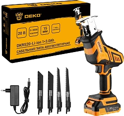 Сабельная пила Deko DKRS20-Li-ion аккум. 3000ход/мин (085-1069)