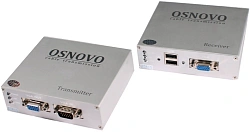 Удлинитель Osnovo TA-VKM/3+RA-VKM/3(ver.2)