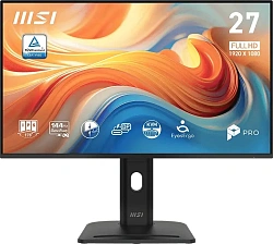 Монитор MSI 27" Pro MP275PHG E14 черный IPS LED 16:9 HDMI M/M матовая HAS Piv 250cd 178гр/178гр 1920x1080 144Hz DP FHD 6.23кг