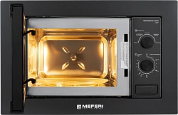 Микроволновая печь Meferi MMO6020BK 20л. 800Вт черный (встраиваемая)