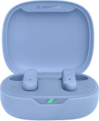 Гарнитура вкладыши JBL Wave Flex синий беспроводные bluetooth в ушной раковине (JBLWFLEXBLU)