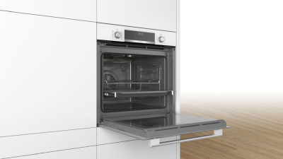 Духовой шкаф Электрический Bosch HBG517EW0R белый