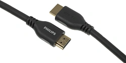 Кабель аудио-видео Philips SWV7150/56 HDMI (m)/HDMI (m) 5м. позолоч.конт. серый