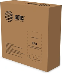 Пластик для принтера 3D Cactus CS-3D-TPU-0.8KG-COFF TPU d1.75мм 0.8кг L336м 1цв.