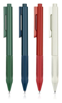 Ручка гелев. автоматическая Deli Nusign NS646 ассорти черн. черн. линия 0.5мм