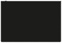 Папка на молнии ZIP Бюрократ -BPM4A2BLCK A4+ полипропилен 0.15мм черный цвет молнии черный