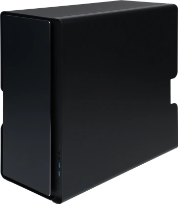 Корпус Azza Cast черный без БП ATX 3x120mm 2x140mm 2xUSB3.0 audio bott PSU