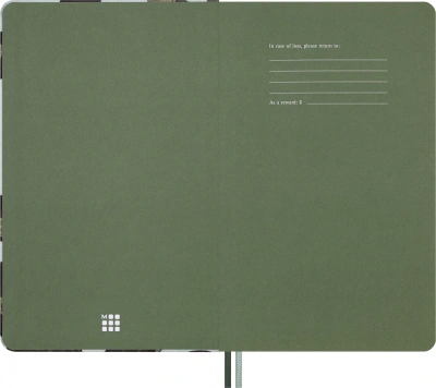 Блокнот Moleskine LIMITED EDITION YEAR OF THE SNAKE LECNYSNKLVSQP060 130х210мм обложка текстиль 176стр. линейка Leaves