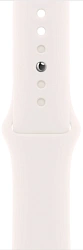 Смарт-часы Apple Watch Series 11 A3331 42мм OLED корп.розовое золото Sport Band рем.белый разм.брасл.:150-200мм (MEU44LW/A)