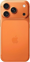 Смартфон Apple A3523 iPhone 17 Pro 512Gb 12Gb оранжевый моноблок 3G 4G 1Sim 6.3" 1206x2622 iOS 26 48Mpix 802.11 a/b/g/n/ac/ax/be NFC GPS Protect