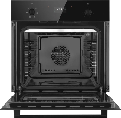 Духовой шкаф Электрический Weissgauff EOV 676 SB Black Edition черный