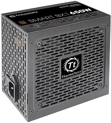 Блок питания Thermaltake ATX 650W Smart BX1 SE 80+ bronze (20+4pin) APFC 120mm fan color LED 6xSATA RTL