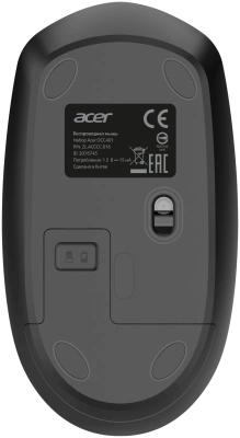 Клавиатура + мышь Acer OCC401 клав:черный мышь:черный USB беспроводная (ZL.ACCCC.016)