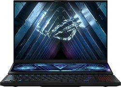 Ноутбук Asus ROG Zephyrus Duo 16 GX650PY-NM083W Ryzen 9 7945HX 32Gb SSD2Tb NVIDIA GeForce RTX4090 16Gb 16" IPS WQXGA (2560x1600) Windows 11 Home black WiFi BT Cam (90NR0BI1-M004V0)