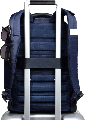 Рюкзак Piquadro Orion CA6620S136/BLU синий ткань/натур.кожа