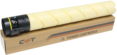 Картридж лазерный Cet CET141604 TN-221Y/A8K3230/A8K3250 желтый (21000стр.) для Konica Minolta Bizhub C227/C287 без чипа