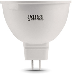 Лампа светодиодная Gauss Elementary 13521 11Вт цок.:GU5.3 софит 180B св.свеч.бел.нейт. MR16 (упак.:1шт)