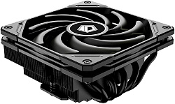 Устройство охлаждения(кулер) ID-Cooling IS-55 Soc-AM5/AM4/1200/1700/1851 черный 4-pin 31.2-31.2dB Al+Cu 125W 450gr Ret (IS-55 BLACK)