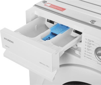 Стиральная машина Hyundai WMD7027 класс:B загрузка до 7кг отжим:1200об/мин белый