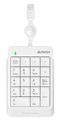 Числовой блок A4Tech Fstyler FK13 белый USB slim для ноутбука (FK13 USB ( WHITE ))