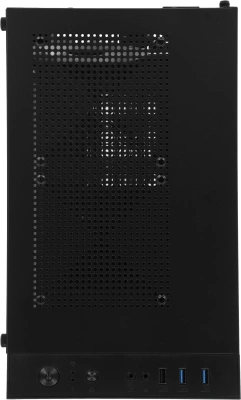 Корпус Aerocool Atomic Lite-G-BK-v2 черный без БП mATX 6x120mm 2x140mm 1xUSB2.0 2xUSB3.0 audio bott PSU