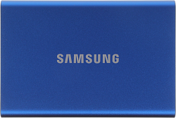 Накопитель SSD Samsung USB-C 2Tb MU-PC2T0H/WW T7 1.8" синий
