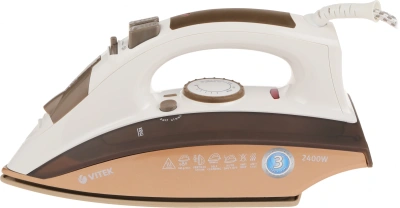 Утюг Vitek VT-1209 2400Вт коричневый