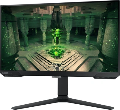 Монитор Samsung 27" Odyssey G4 S27BG400EI черный IPS LED 16:9 HDMI полуматовая HAS Piv 400cd 178гр/178гр 1920x1080 240Hz G-Sync FreeSync Premium DP FHD 5.3кг