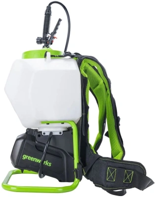 Опрыскиватель Greenworks G40BPS аккум. ранц. 15л белый/зеленый (5300007UA)