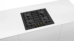 Газовая варочная поверхность Bosch PPP6B6B90R черный