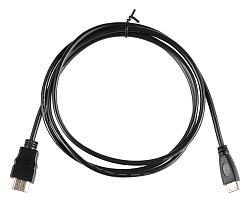 Кабель аудио-видео Buro mini-HDMI (m)/HDMI (m) 1.5м. черный (BHP-MINHDMI-1.5)