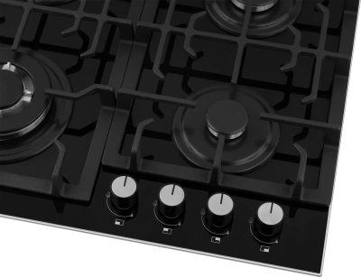 Газовая варочная поверхность Weissgauff HGG 641 BGSV черный