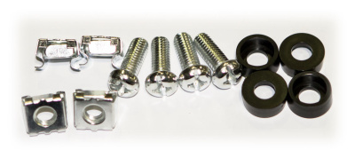 Кабельный органайзер Горизонтальный Hyperline CM-1U-ML-COV односторонний пальцы 1U шир.:19&quot; глуб.:50мм