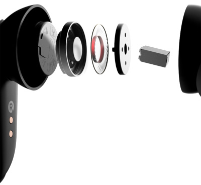 Гарнитура вкладыши Edifier NeoBuds Pro черный беспроводные bluetooth в ушной раковине