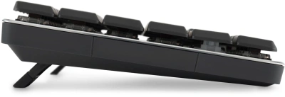 Клавиатура Оклик K615X механическая серый/серебристый USB slim Multimedia for gamer LED (1934413)