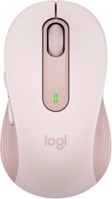 Мышь Logitech M650 розовый оптическая 4000dpi беспров. BT/Radio USB 4but (910-006391)