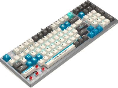 Клавиатура A4Tech Bloody S98 Pixels Blue механическая серый/бежевый USB for gamer LED (S98)