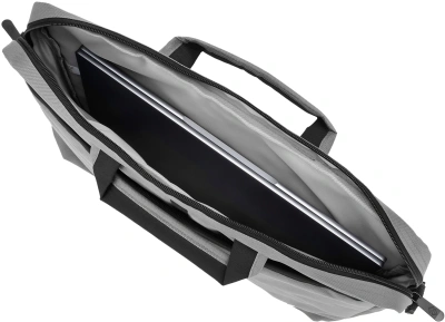 Сумка для ноутбука 17.3" Digma W-210 серый/черный полиэстер (W210GBK)