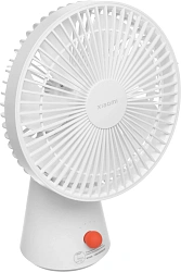 Вентилятор настольный Xiaomi Rechargeable Mini Fan 10Вт скоростей:4 белый