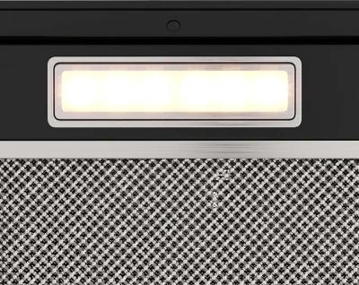 Вытяжка каминная Elikor Метеорит 60П-700-Э4Д черный/серебристый управление: электронное (1 мотор)