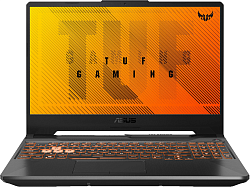 Ноутбук Asus TUF Gaming A15 FA506NCQ-HN031 Ryzen 7 170 16Gb SSD512Gb NVIDIA GeForce RTX 3050 4Gb 15.6" IPS FHD (1920x1080) без ОС black WiFi BT Cam (90NR0QE7-M001A0)