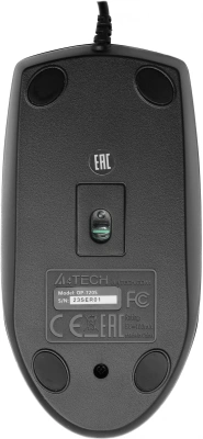 Мышь A4Tech OP-720S черный оптическая 1200dpi silent USB 2but