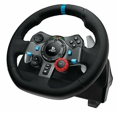 Руль Logitech G29 14кноп. (с педалями) черный