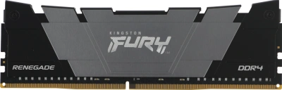Память DDR4 4x16GB 3200MHz Kingston KF432C16RB12K4/64 Fury Renegade Black RTL Gaming PC4-25600 CL16 DIMM 288-pin 1.35В dual rank с радиатором Ret